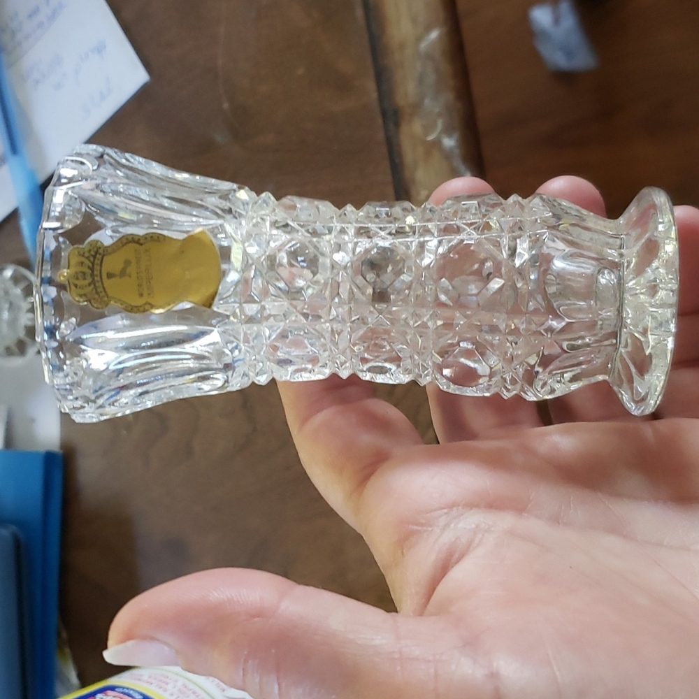 Crystal vase